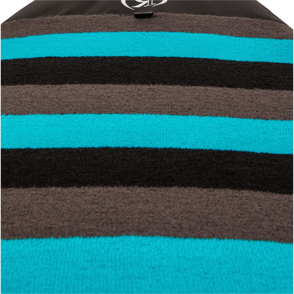 2026 Ronix Wide Nose Surf Sock R24-BAG-SSWN-60 - Aqua Blue /  Black / Grey